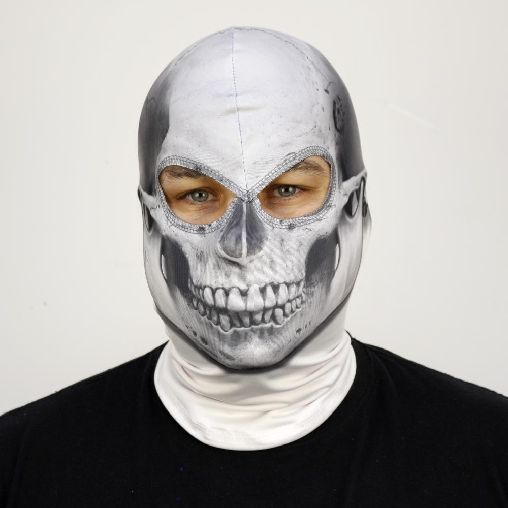 Face mask Skull white