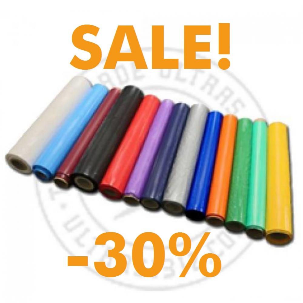 Plastic foil for flags 0,1mm, 1mb - SALE!