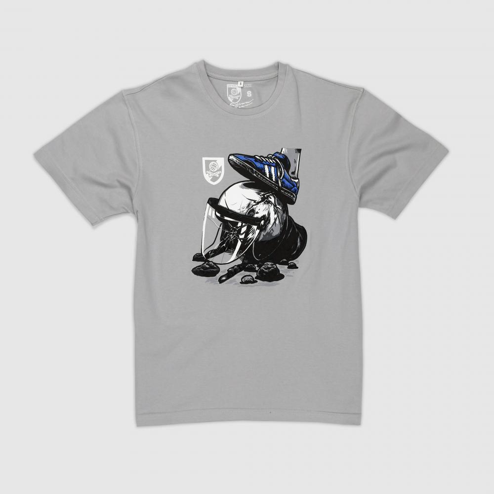 USW038GB Shoe and helmet GREY-BLUE SHOE T-SHIRT