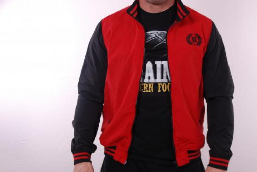 J028 BOMBER JACKET ULTRAS RED-BLACK