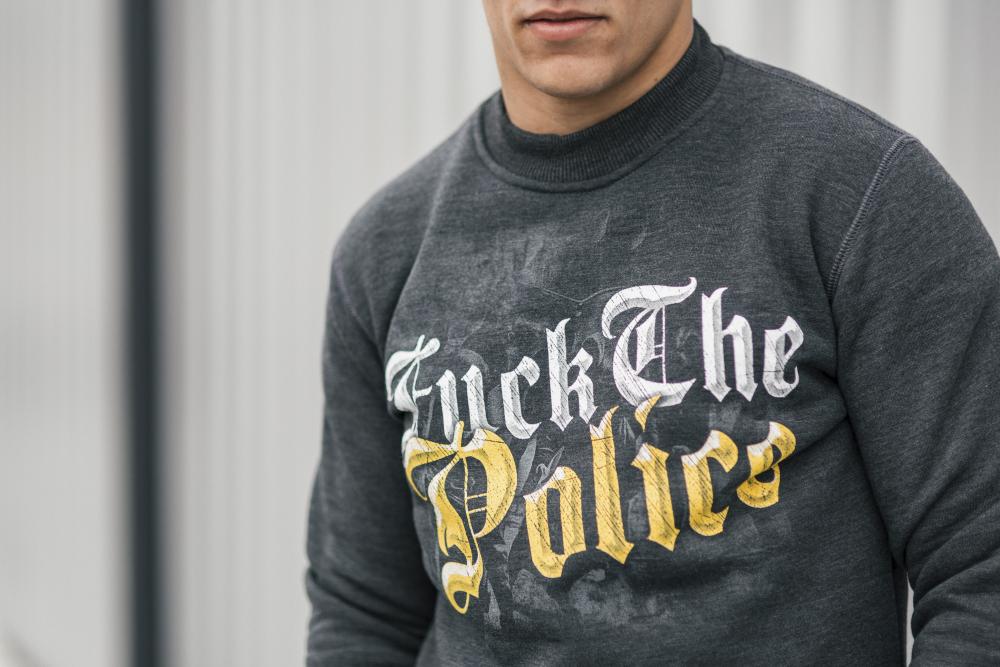 O036 FUCK THE POLICE SWEATSHIRT