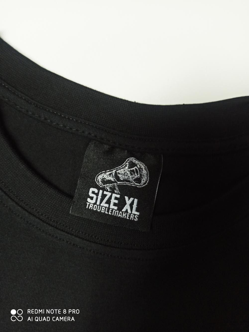 WH007 elastic T-SHIRT TROUBLE MAKERS