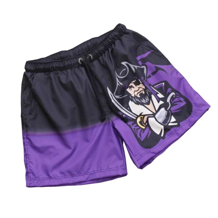 football swimming shorts print